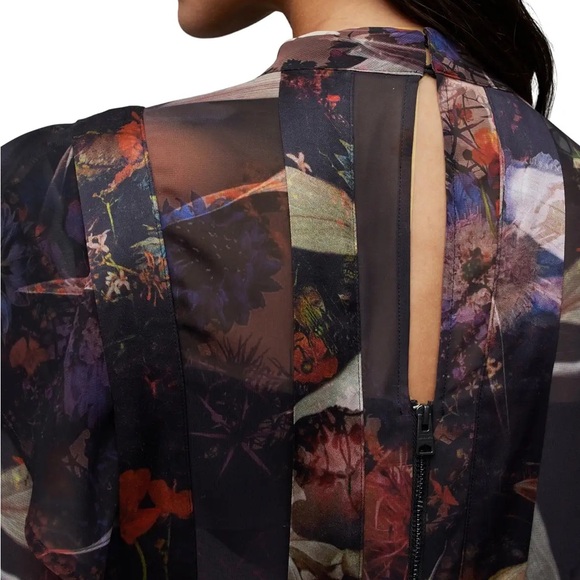 ALLSAINTS - Fleur Tippi Mini Dress - Picture 6 of 15